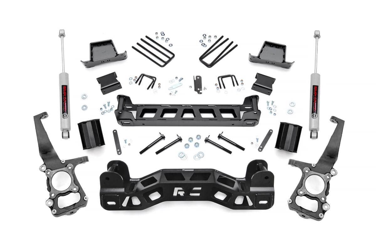 Ford F-150 Suspension Lift Kit - Rough Country - 6 Inch - '11-'14